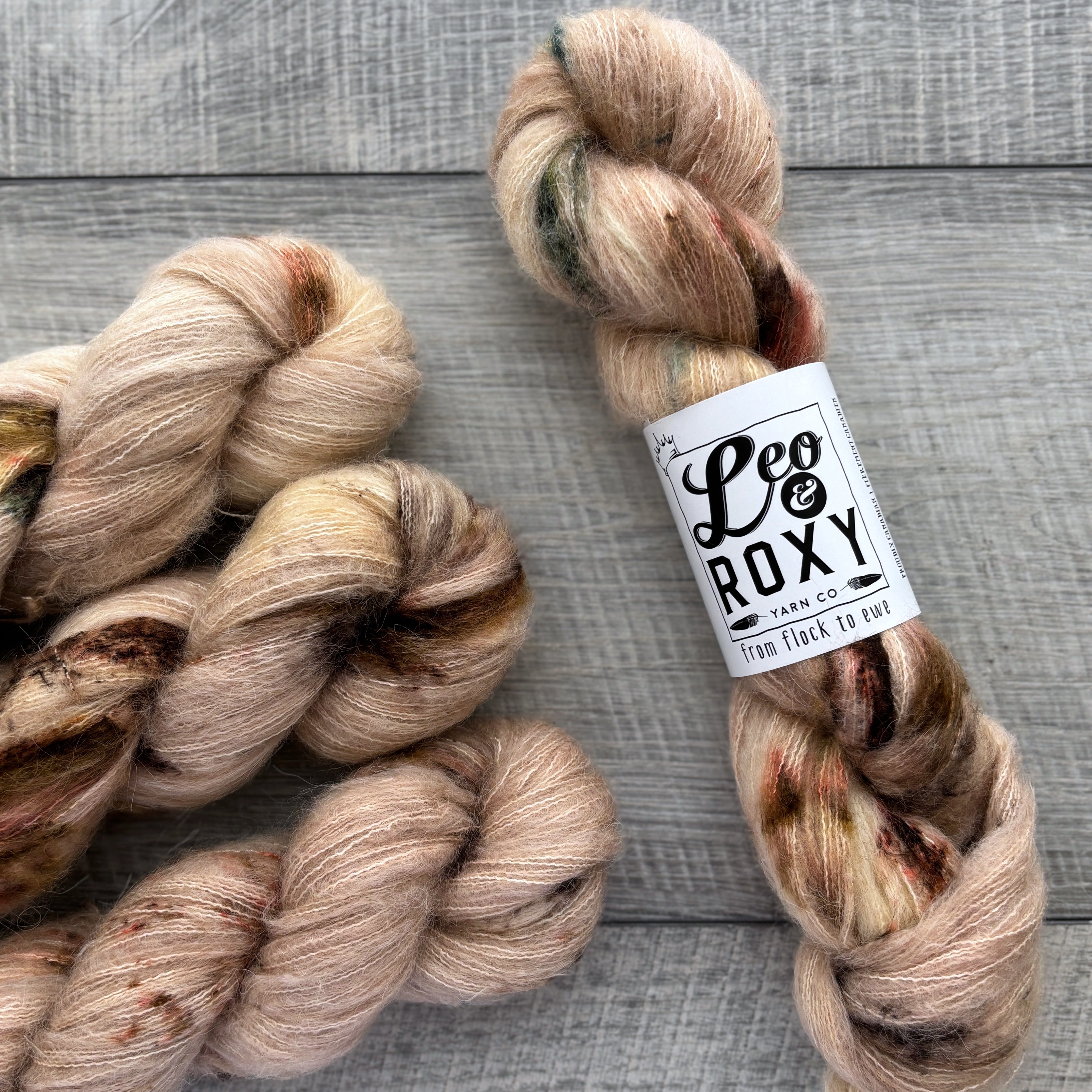 Ain’t No Specks on Us - Suri Silk – Leo and Roxy Yarn Co