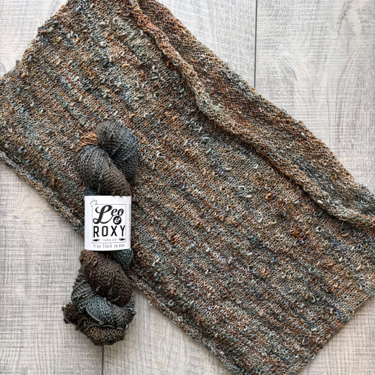 Slub Cowl - Leo & Roxy Yarn Co. Pattern