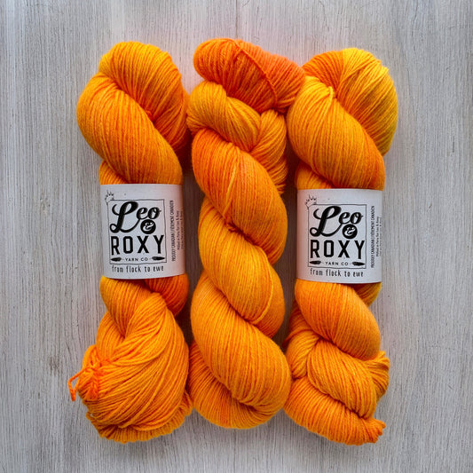 Creamicle - Natural Sock