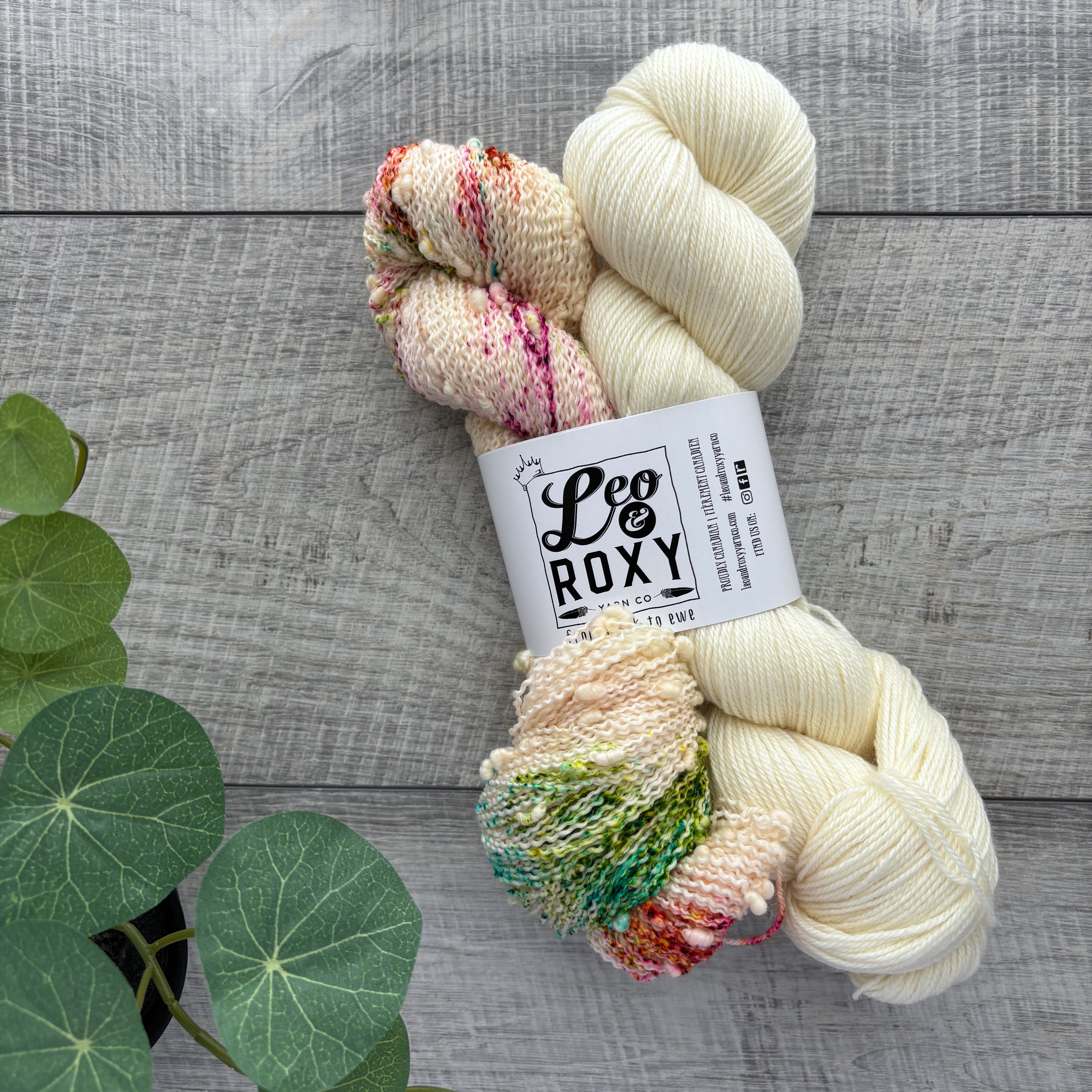One for April Shawl Sets – Leo and Roxy Yarn Co