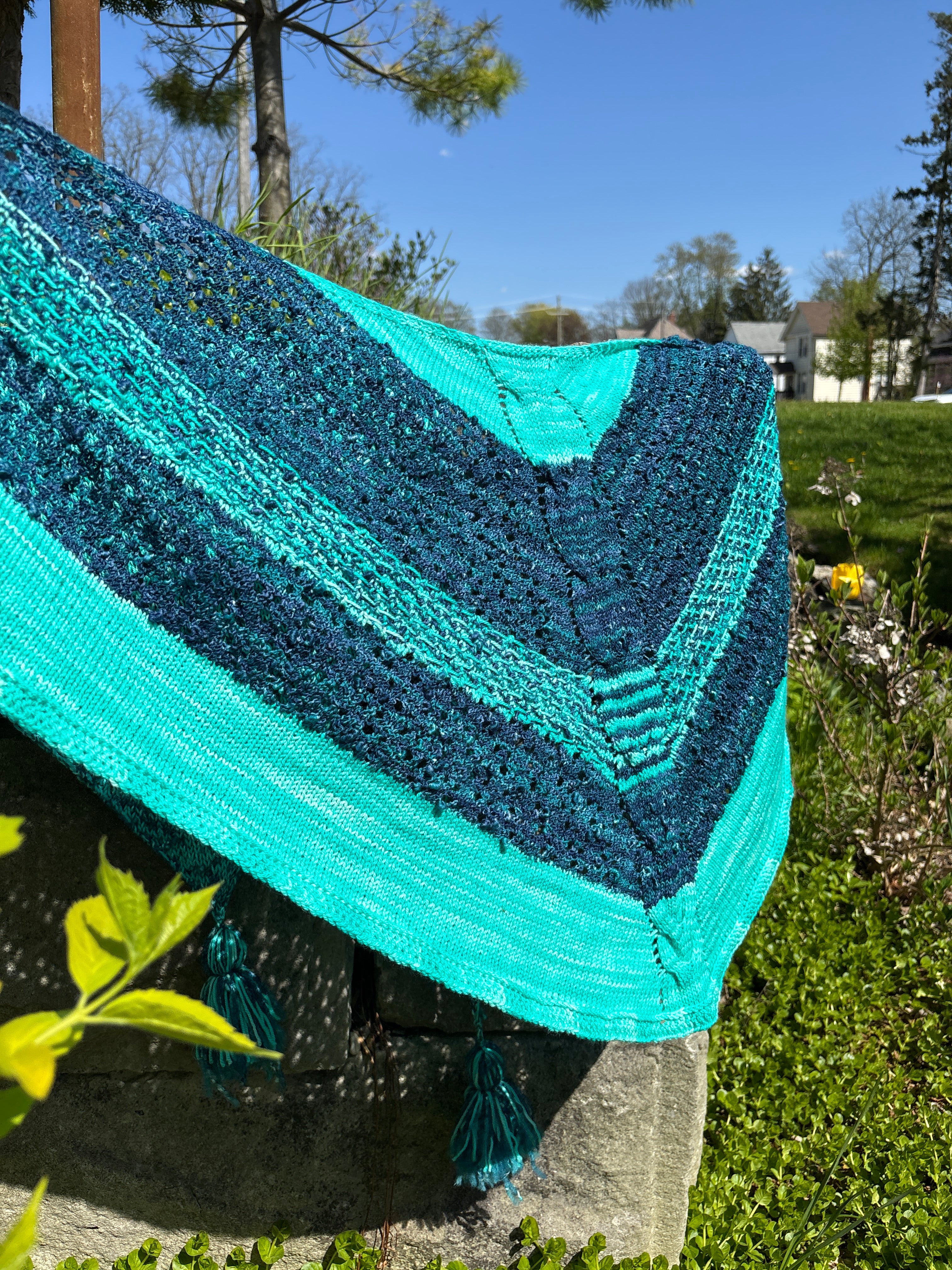 One for April Shawl Sets – Leo and Roxy Yarn Co
