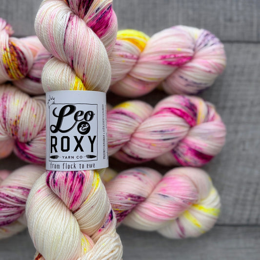 Raspberry Lemonade Nerds - Sock