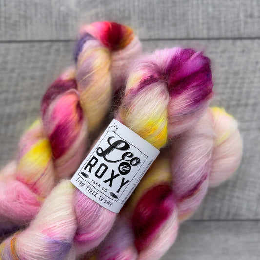 Raspberry Lemonade Nerds - Mohair Silk
