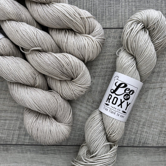 Smoke - Silk Linen DK