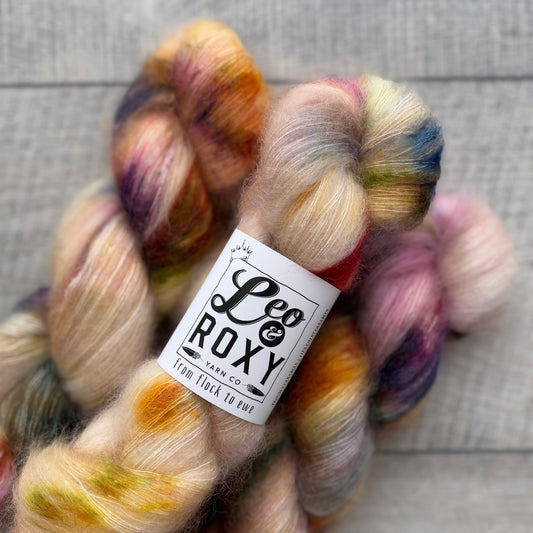 Wishing for Blue Skies - Mohair Silk